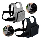 Kids Seat Belt Bag / Children Motorcycle Strap | Breathable Baby Fall Protection Safety Strap | Adjustable Safety (random Color)
