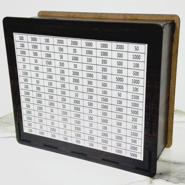 Umrah Saving Box – Box For Umrah Saving | Umrah Saving Box – Best Quality Umrah Saving Box – Umrah Saving Box, Wooden Money Box For Umrah – 210,000